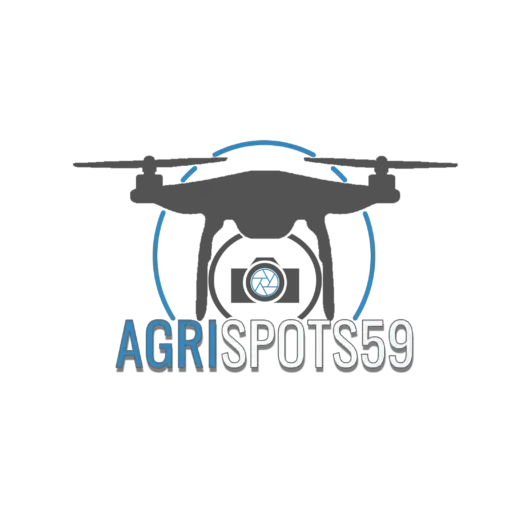 Logo Agrispots59 gris pour la page d'accueil